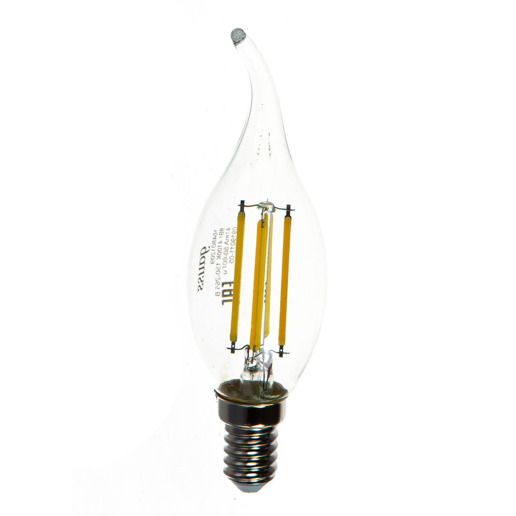 Лампа Gauss LED Filament Свеча на ветру E14 9W 710lm 4100K 104801209