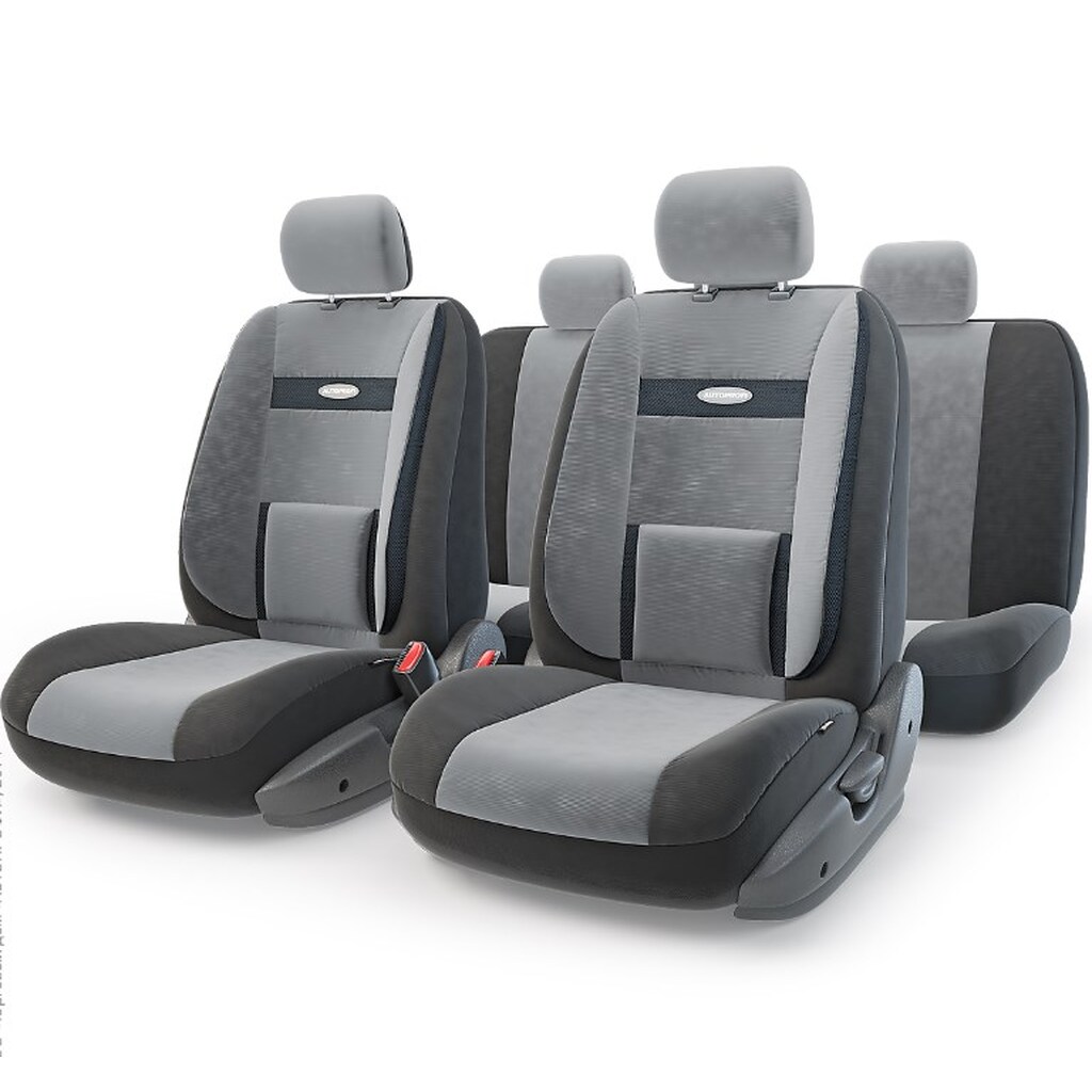 Авточехлы AUTOPROFI COMFORT COM-1105 BK/D.GY M