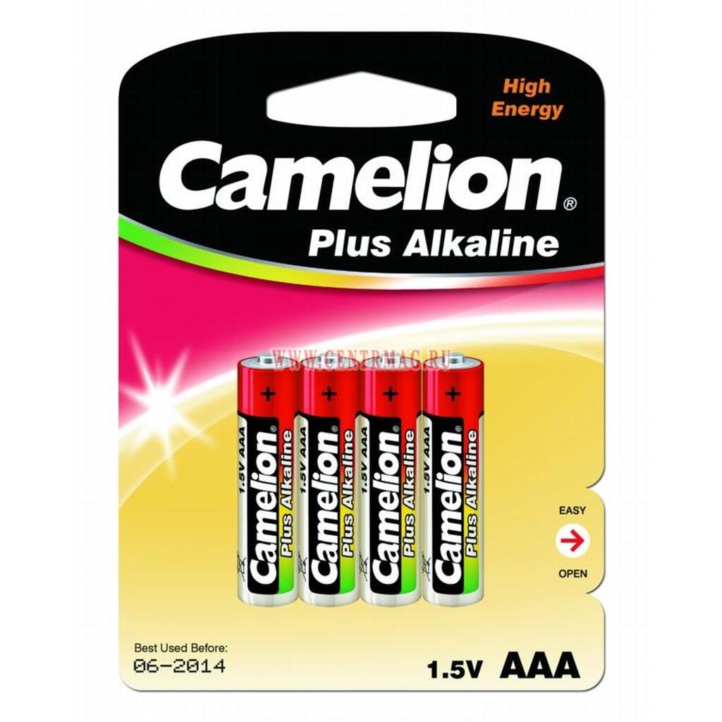 Батарейка 1.5В Camelion, LR03 Plus Alkaline BL-4,7369