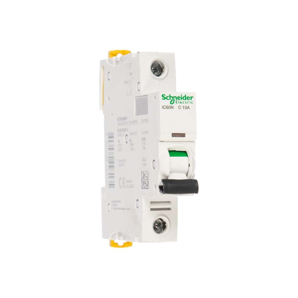 Автоматический модульный выключатель Acti9 iC60N 1п C 10А 6кА Systeme Electric A9F79110 SCHNEIDER ELECTRIC