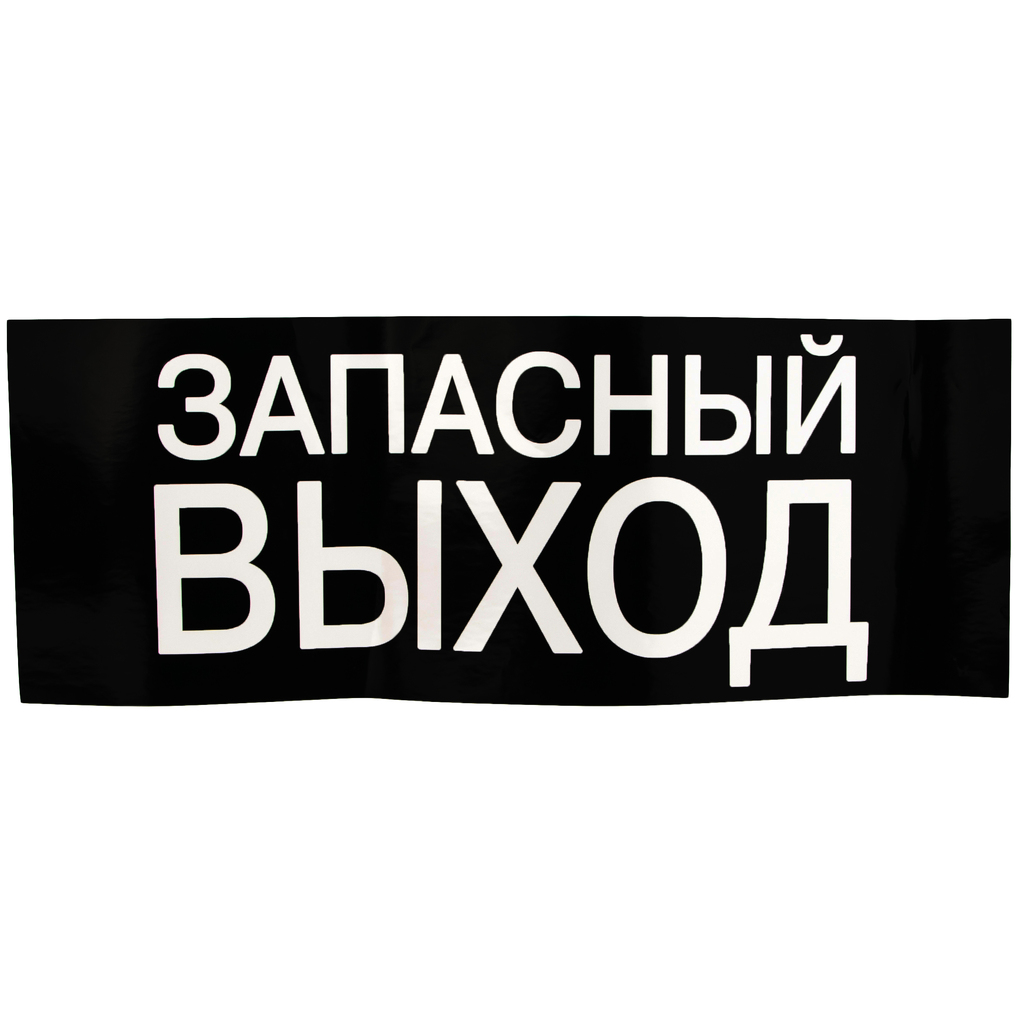 Знак ЗАПАСНЫЙ ВЫХОД TDM 200х100мм SQ0817-0057