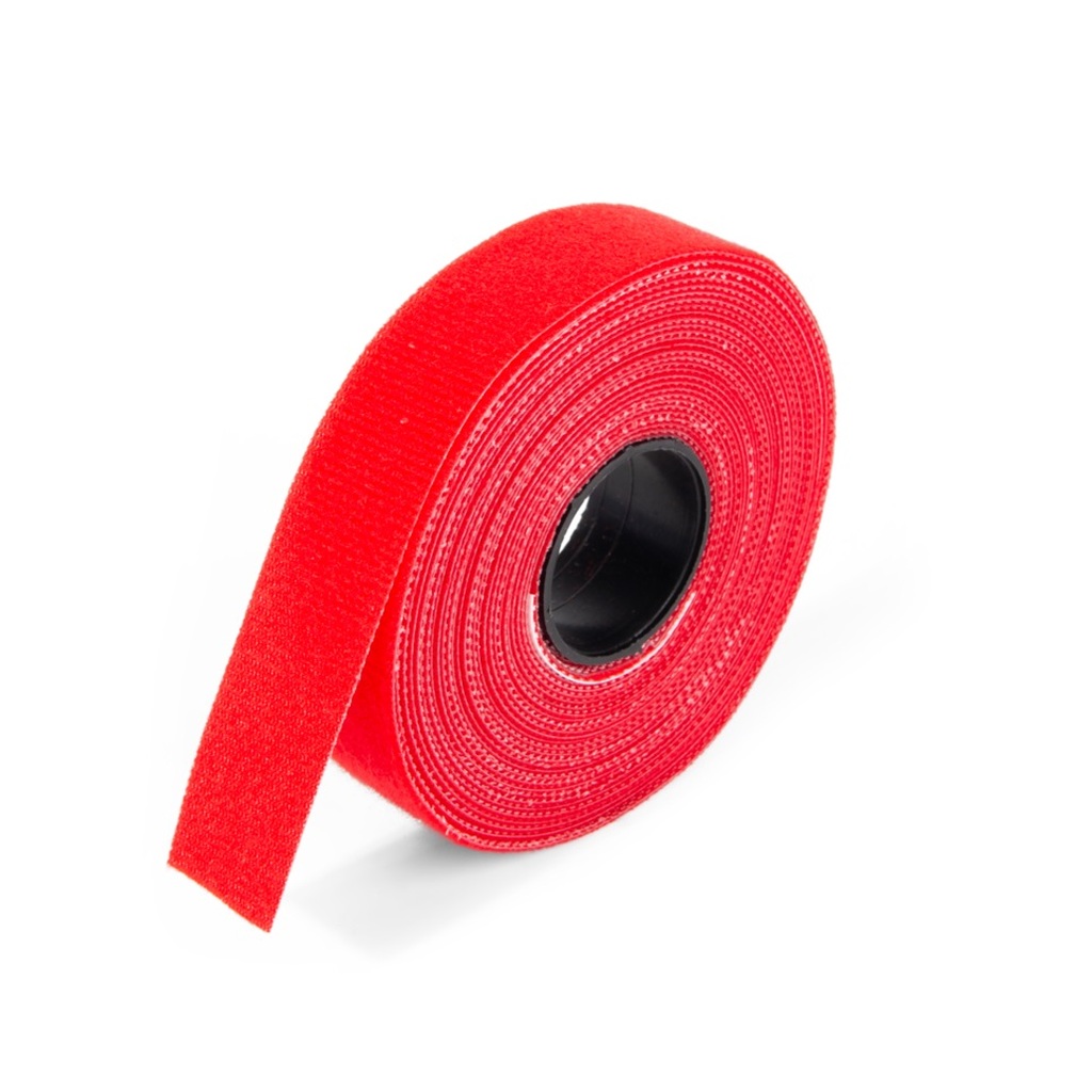 Универсальная лента велькро (5мх20.5 мм, красная) FORTISFLEX ЛВУ 78438