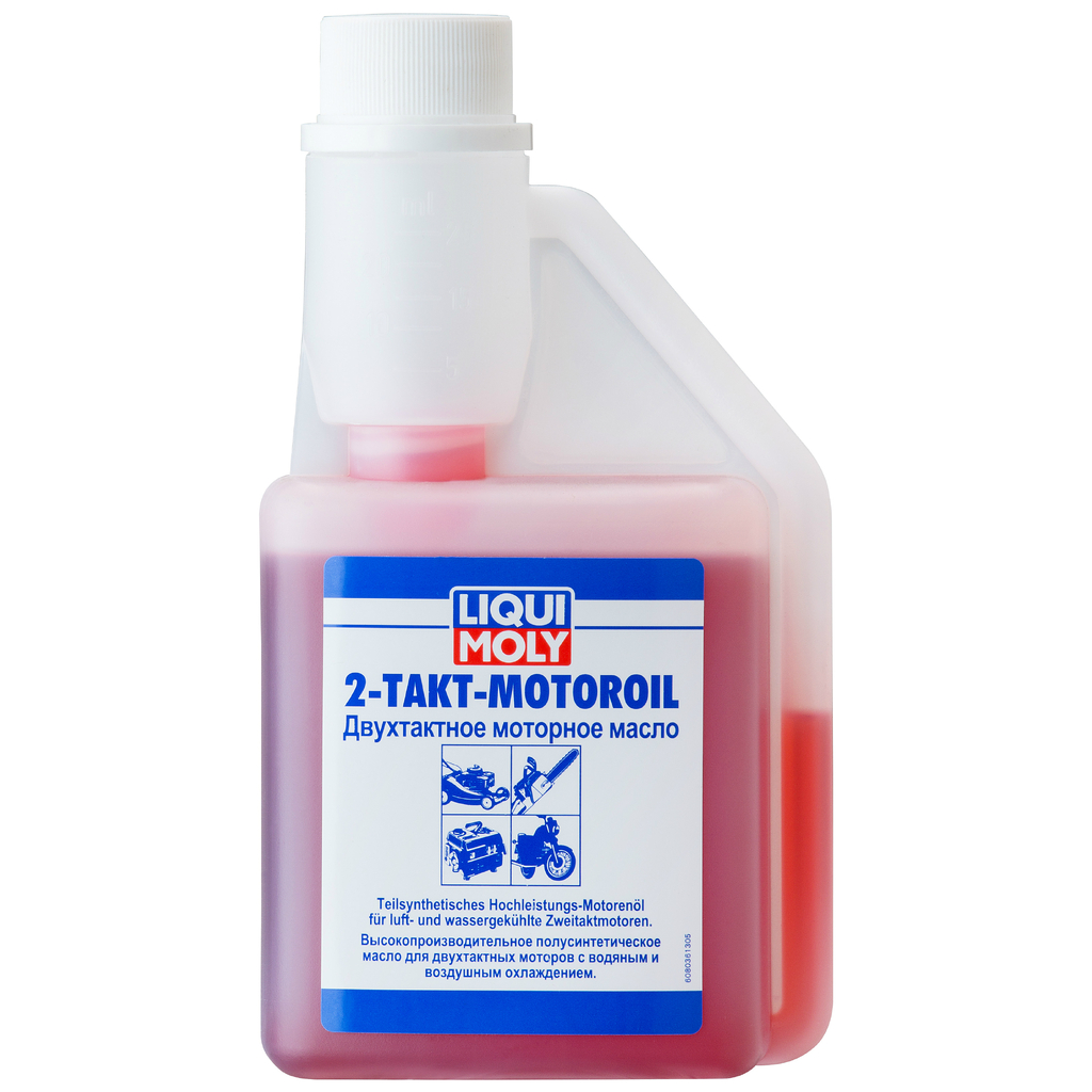 Полусинтетическое моторное масло для 2-тактных двигателей 0, 25л LIQUI MOLY 2-Takt-Motoroil 8036