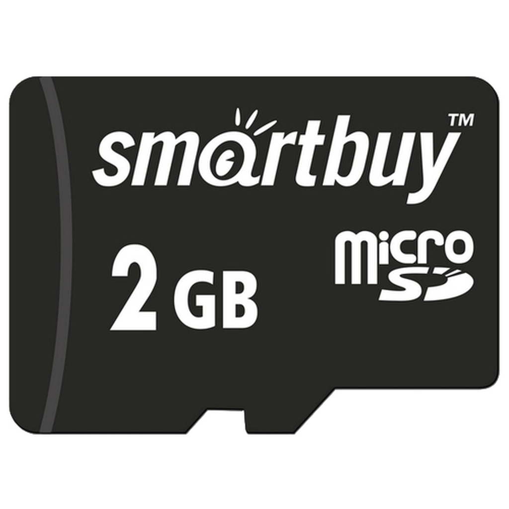 Карта памяти SMARTBUY MicroSD 2GB SB2GBSD-00
