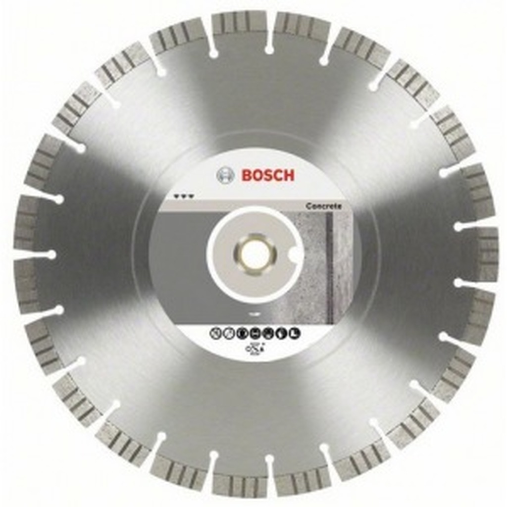 Диск алмазный отрезной Best for Concrete (400х20/25.4 мм) для настольных пил Bosch 2608602659