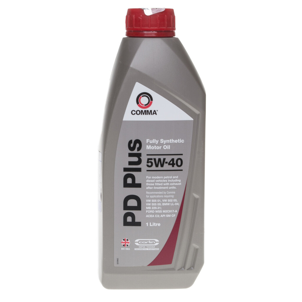 Моторное масло Comma PD PLUS 5W-40 Синтетическое 1 л  DPD1L
