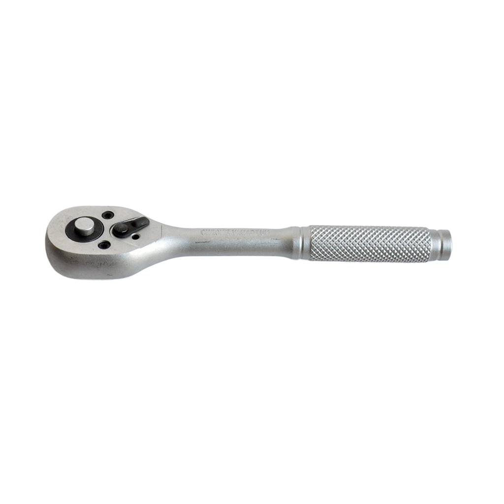 Трещотка 1/2 45-зубцов 255мм с металической рифленой ручкой , шт AV Steel AV-528614
