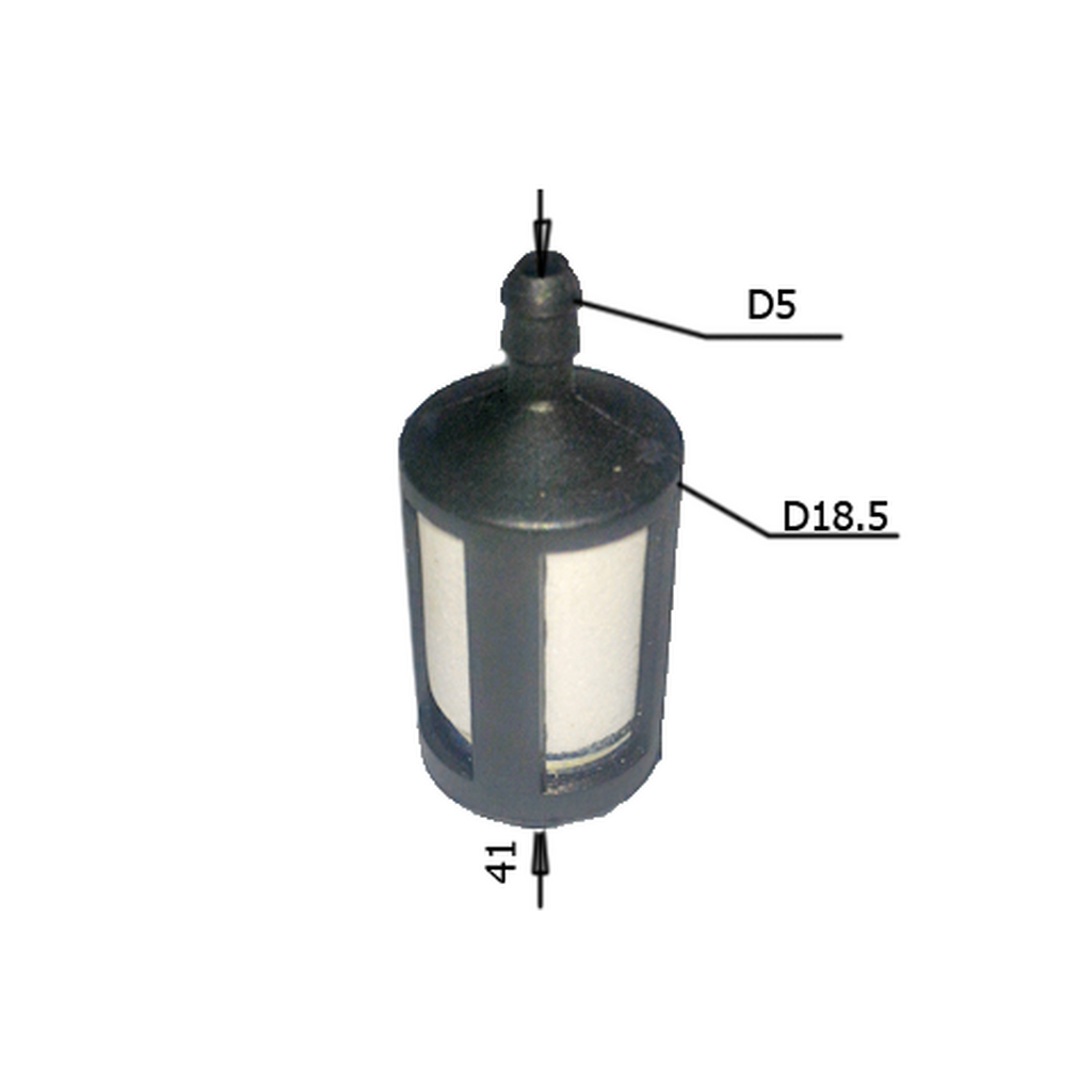 Фильтр топливный для бензокос и бензопил объёмом объёмом двиг до 60см3, шт 010048B AEZ