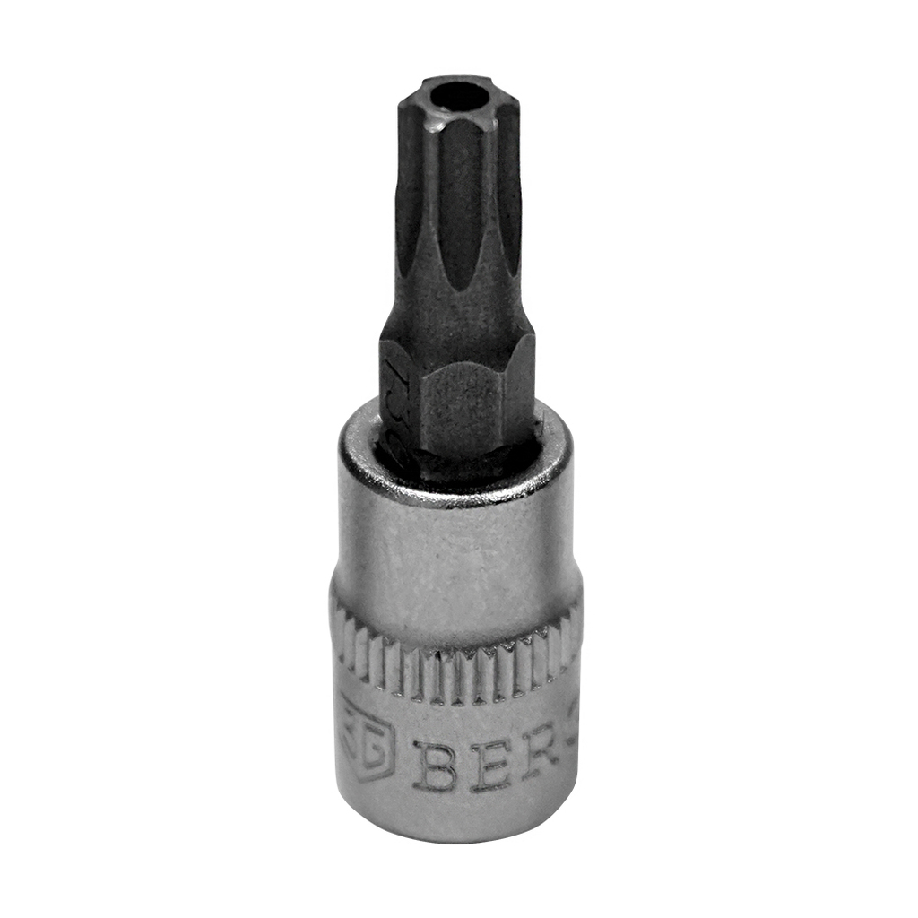 Бита-головка 1/4 Torx с отверстием Т27 Berger BG BG2224