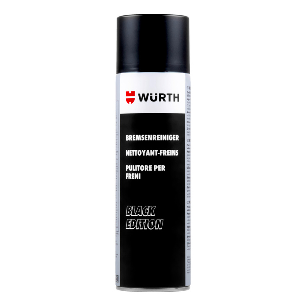 Очиститель тормозов WURTH Black Edition 500 мл 5988000355053
