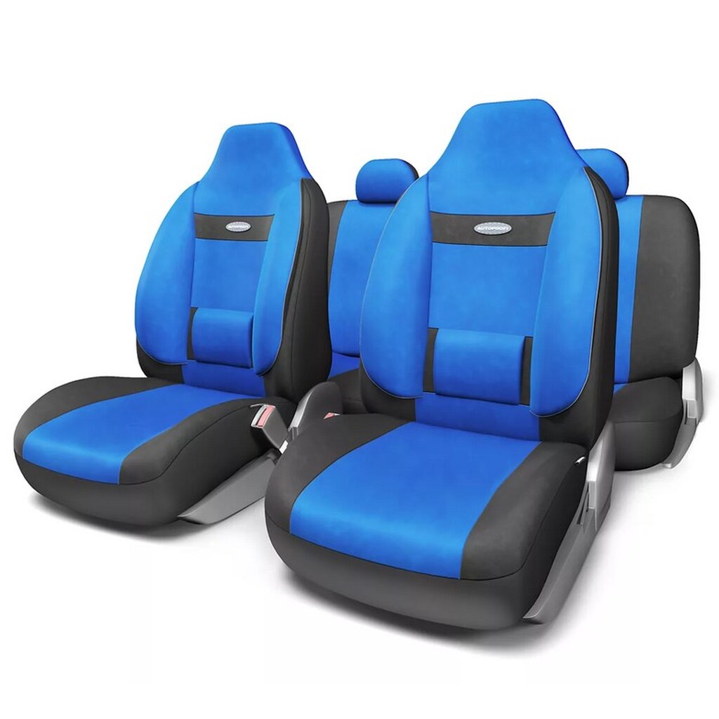 Авточехлы AUTOPROFI COMFORT COM-1105H BK/BL M