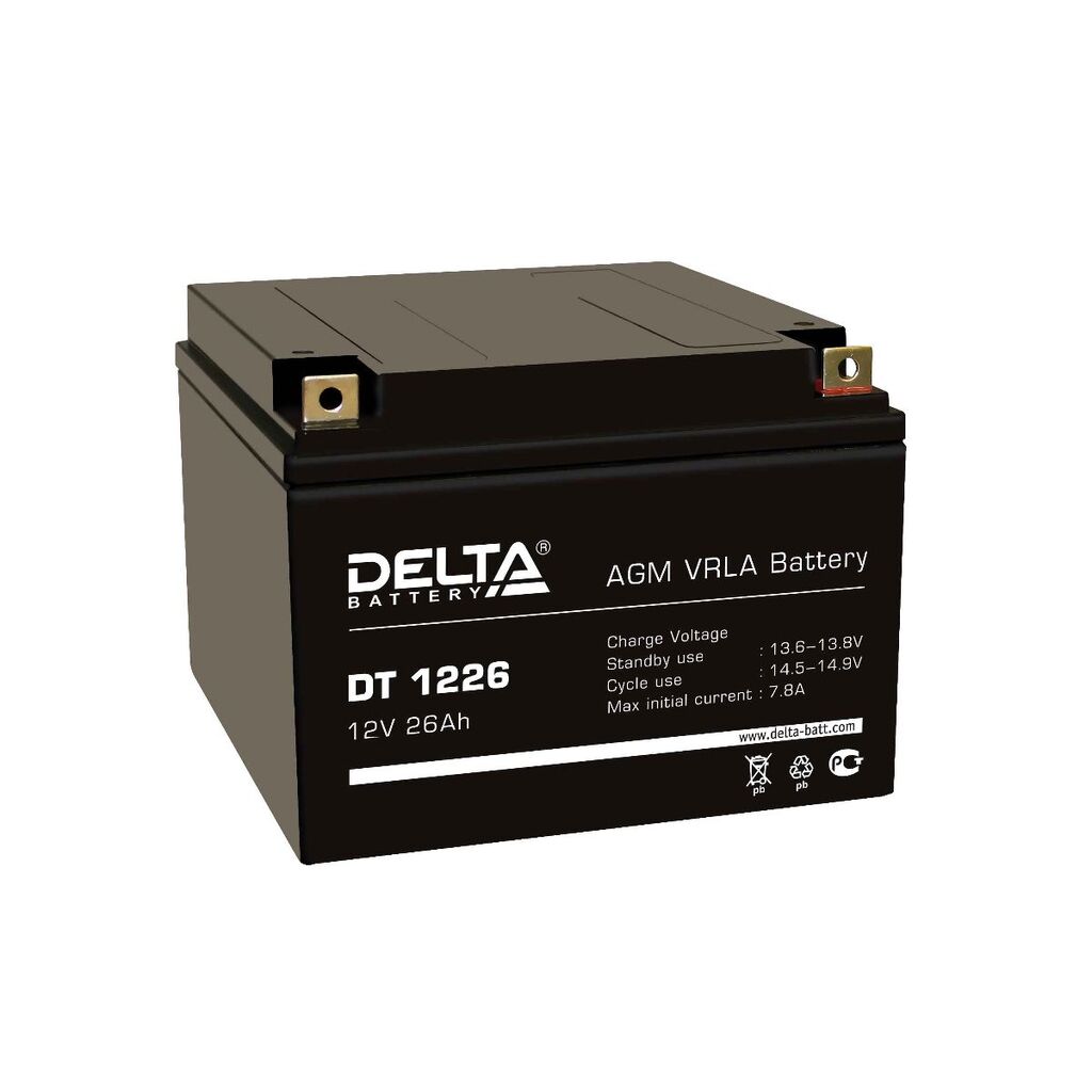 Аккумулятор для ИБП DELTA DT 1226