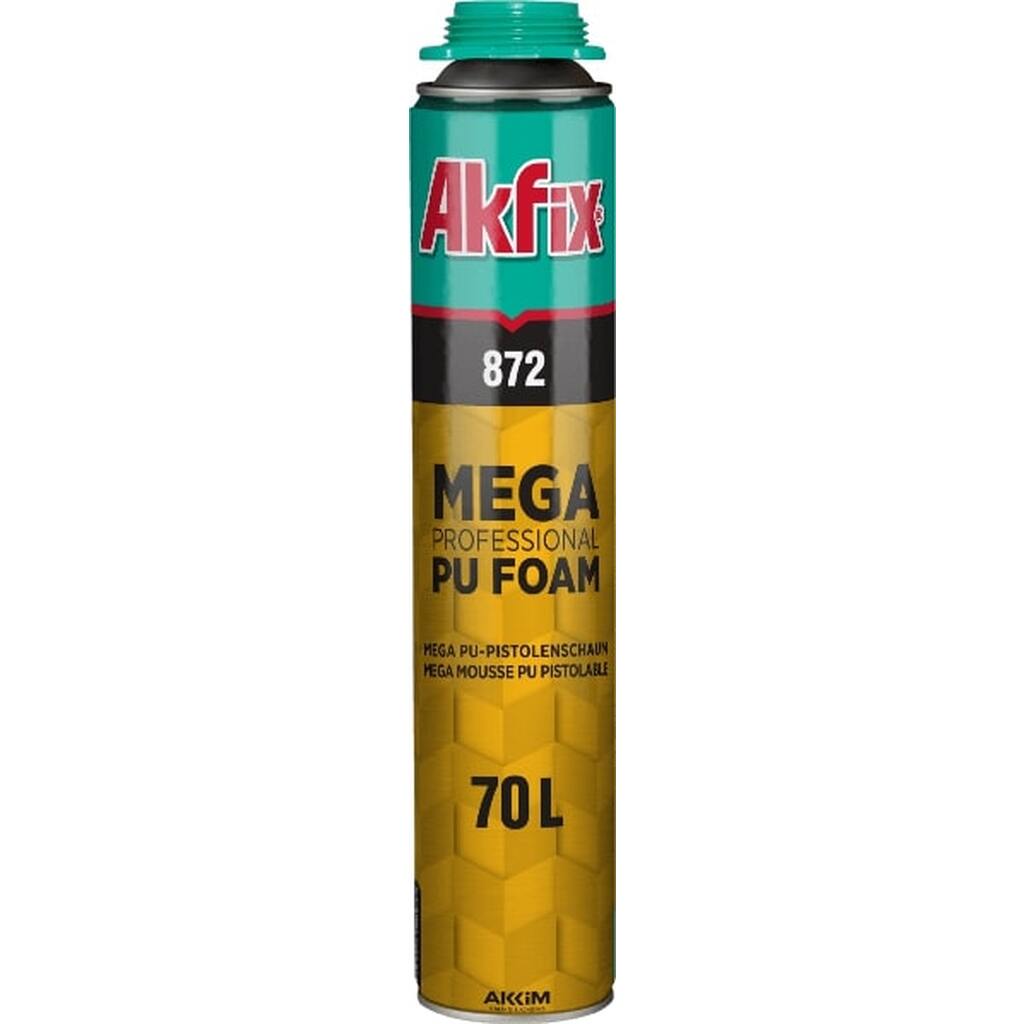 Профессиональная монтажная пена Akfix 872 Mega 70 л 1020 гр FA070