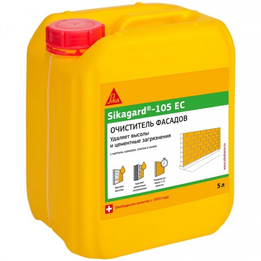 Средство для удаления высолов Sika gard-105 EC 5 л 431 gard-105 EC 5 431