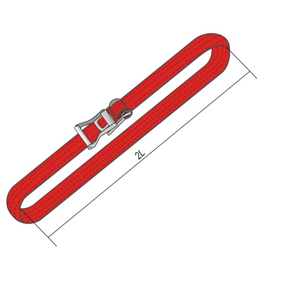 Кольцевой ремень для крепления груза КантаПлюс Рэтчет 50 мм/3.0м КАНТАПЛЮС-2635259997