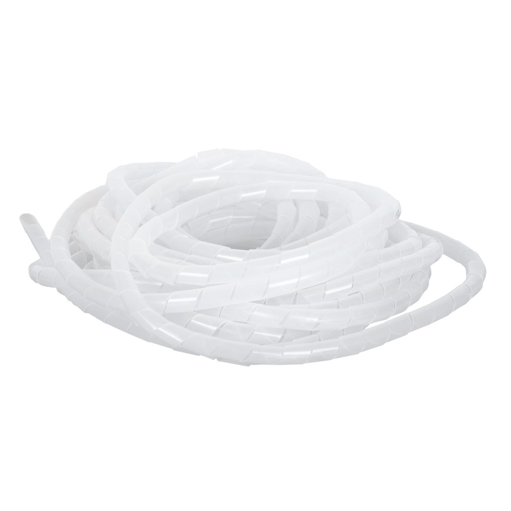Спиральная лента для организации и защиты кабельных пучков NIKOMAX белая, 10м NMC-SWB06-010-WT