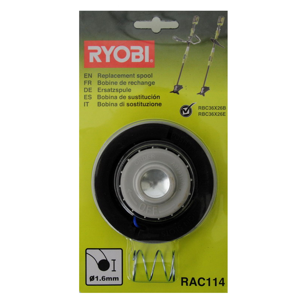 Катушка для триммеров RBC36X20B\ RBC36X26B Ryobi 5132002669 RAC114