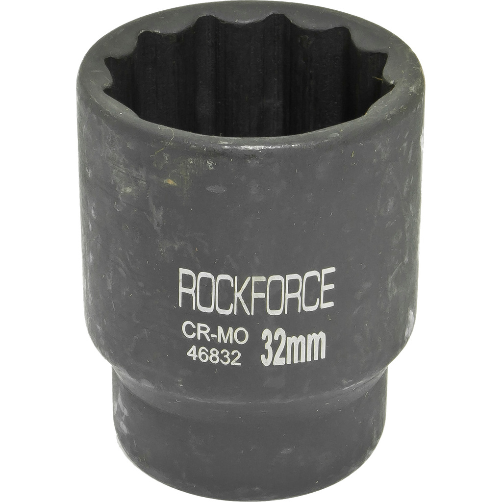 Головка ударная 12-граней (32 мм; 3/4") ROCKFORCE RF-46832