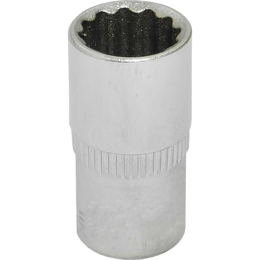 Головка торцевая 12-гранная (10 мм; L=25 мм; 1/4DR) ROCKFORCE RF-5291050