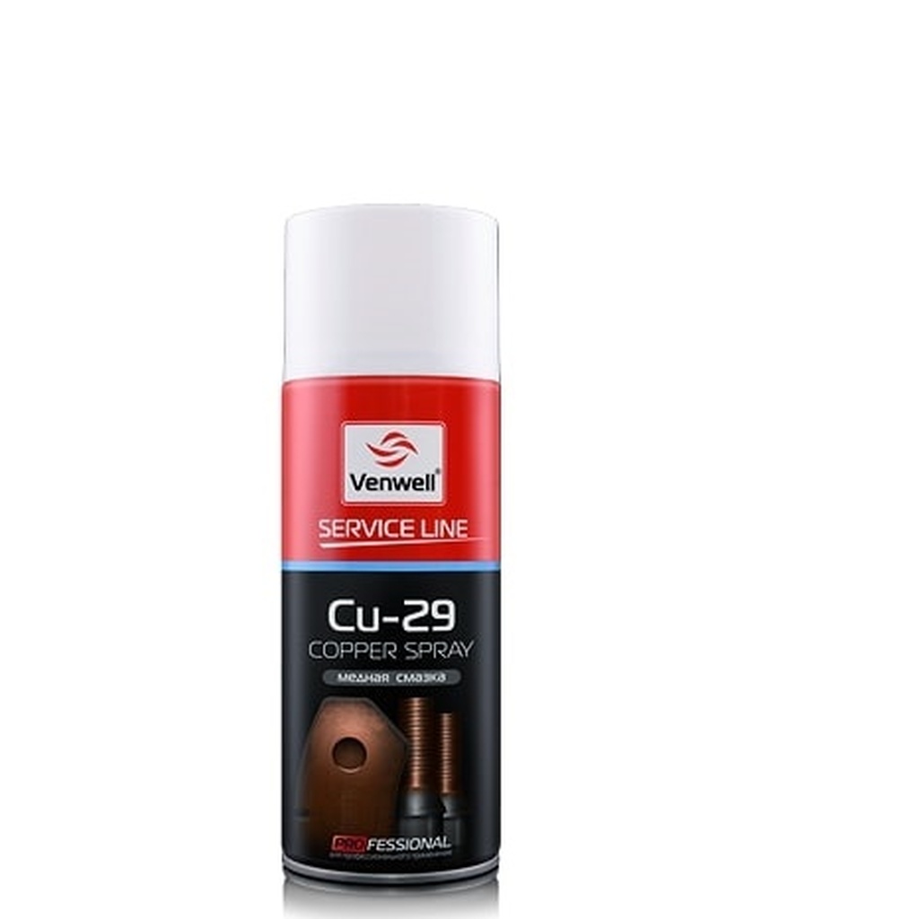 Медная смазка Venwell Cu-29 Copper Spray 400 мл VW-SL-017RU