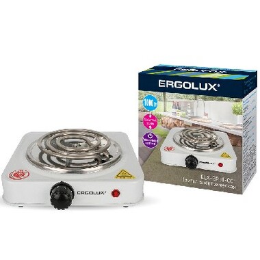Электрическая плитка ERGOLUX ELX-EP01-C01 белая