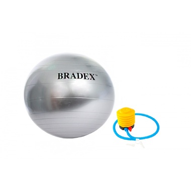 Мяч для фитнеса антивзрыв BRADEX 85 см, с насосом SF 0381