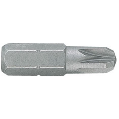 Вставка бита торцевая 1/4", Pozidriv, PZ1, L = 25 мм KING TONY 102501Z