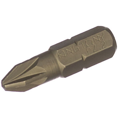 Вставка бита торцевая 1/4", Pozidriv, PZ2, L = 25 мм KING TONY 102502Z