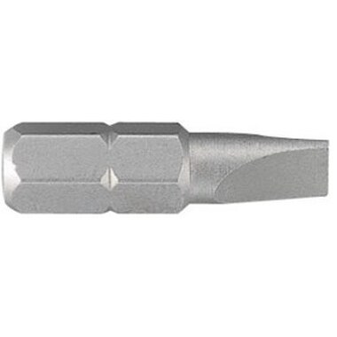 Вставка бита торцевая 1/4", Slotted, 4х0.5 мм, L = 25 мм KING TONY 102504S1