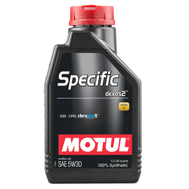 Синтетическое масло SPECIFIC DEXOS2 SAE 5W30 1л MOTUL 102638