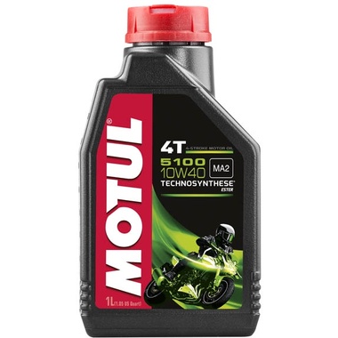 Моторное масло 5100 4T SAE 10W40 1 л MOTUL 104066