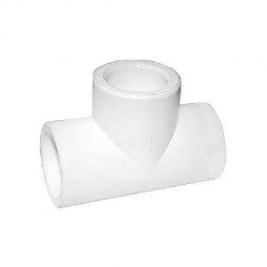 Тройник полипропиленовый PPRC 125 мм FD-plast белый (20910/8000) 209108000