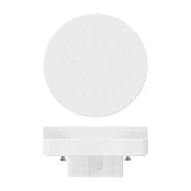 Светодиодная лампа Uniel LED-GX53-6W/NW/GX53/FR PLZ01WH матовая UL-00001669