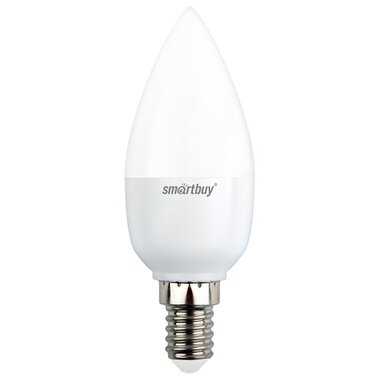 Светодиодная лампа SMARTBUY C37-05W/3000/E14 SBL-C37-05-30K-E14