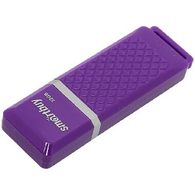 Флэш-накопитель Smartbuy Quartz 8GB violet SB8GBQZ-V