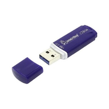 флешка SMARTBUY 128GB CROWN BLUE USB3.0