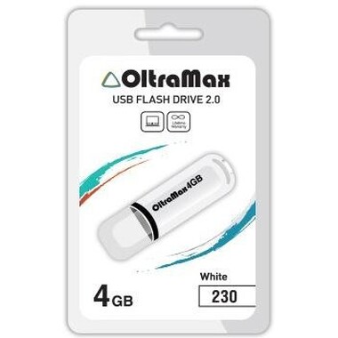 USB флэш-накопитель OLTRAMAX OM-4GB-230-белый