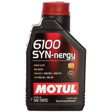 Моторное масло 6100 SYN-NERGY 5W30 1 л MOTUL 107970