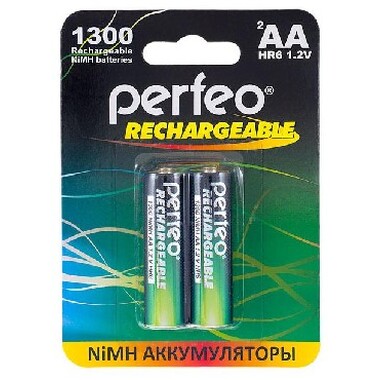Аккумулятор PERFEO AA1300MAH-2BL
