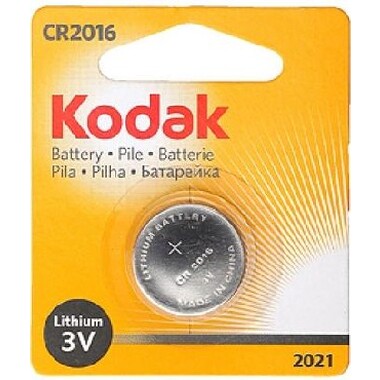 Батарейка KODAK CR2016-5BL (5)