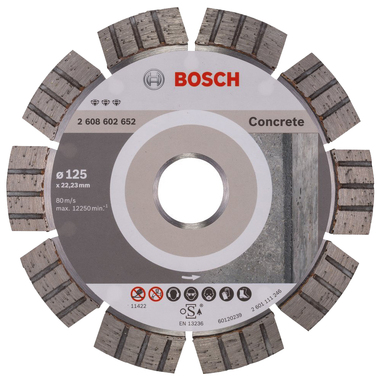 Круг алмазный ф125х22 бетон Bf Concrete Bosch (2 608 602 652) 2608602652