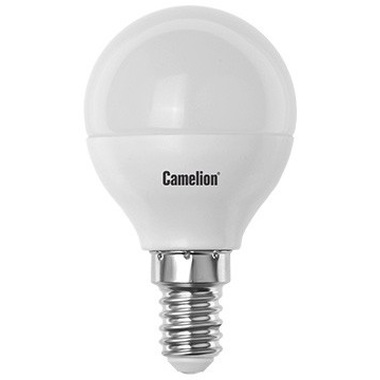 Светодиодная лампа 7Вт 220В Camelion LED7-G45/845/E14 12071