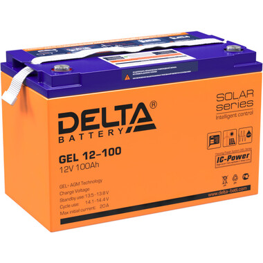 Батарея аккумуляторная Delta GEL 12-100