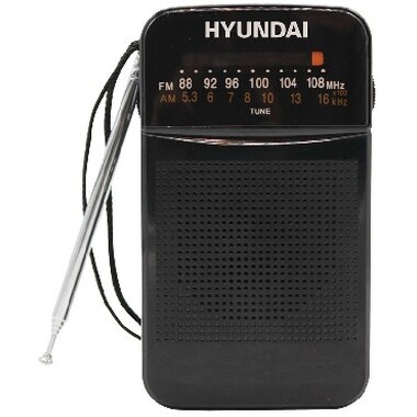 Радиоприёмник HYUNDAI H-PSR110 черный