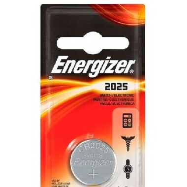 Батарейки ENERGIZER CR2025 BL1 LITHIUM 3V (E301021602)