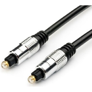 Аудиокабель ATCOM (AT0703) Аудио-кабель оптич.1.8 M (TOSLINK, SILVER HEAD)