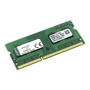 Модуль памяти Kingston DDR3 SO-DIMM 1600MHz PC3-12800 CL11 - 4Gb KVR16S11S8/4 P187104