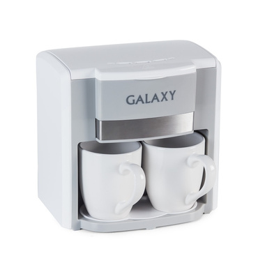 Кофеварка Galaxy GL0708 белый