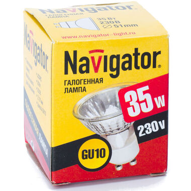 Галогенная лампа Navigator 94 225 JCDRC 35W GU10 230V 2000h 4607136942257 128306