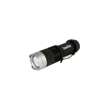 Фонарь Camelion LED5135 черный, LED XPE, ZOOM, 3 режима, 1XLR6 в комплекте, алюминий, блистер 12915